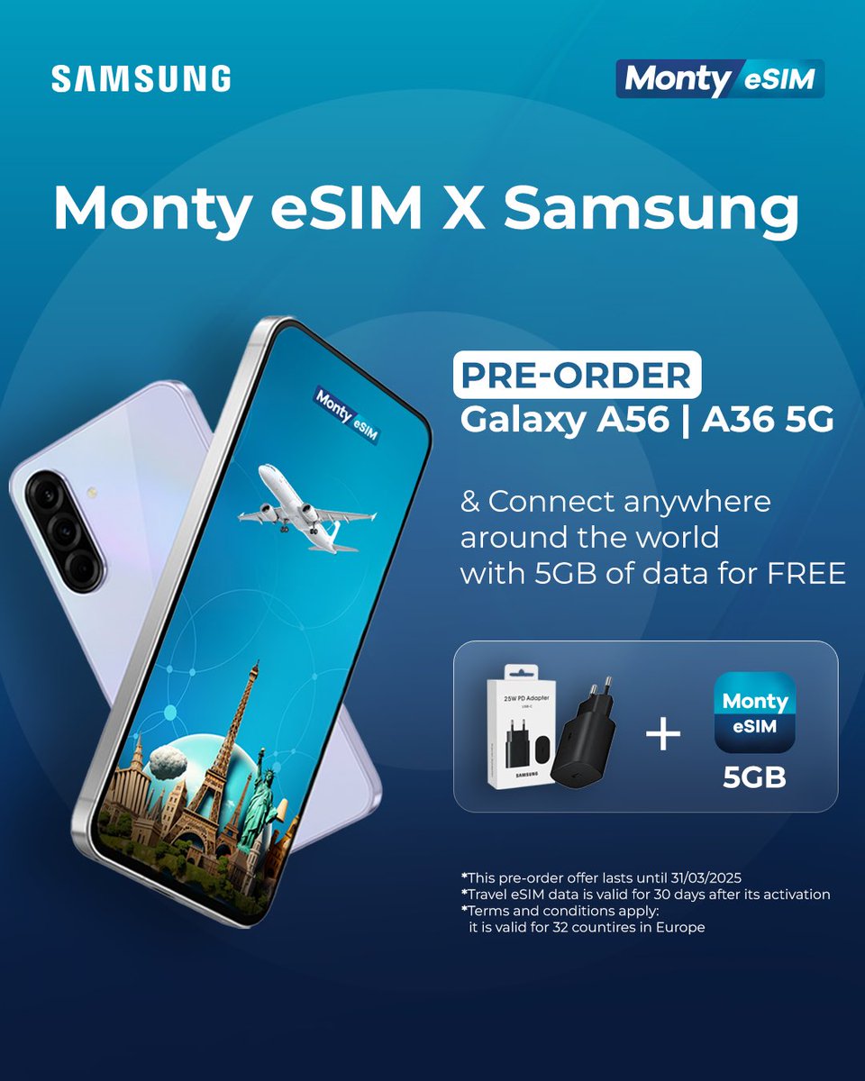 Monty eSIM tweet media