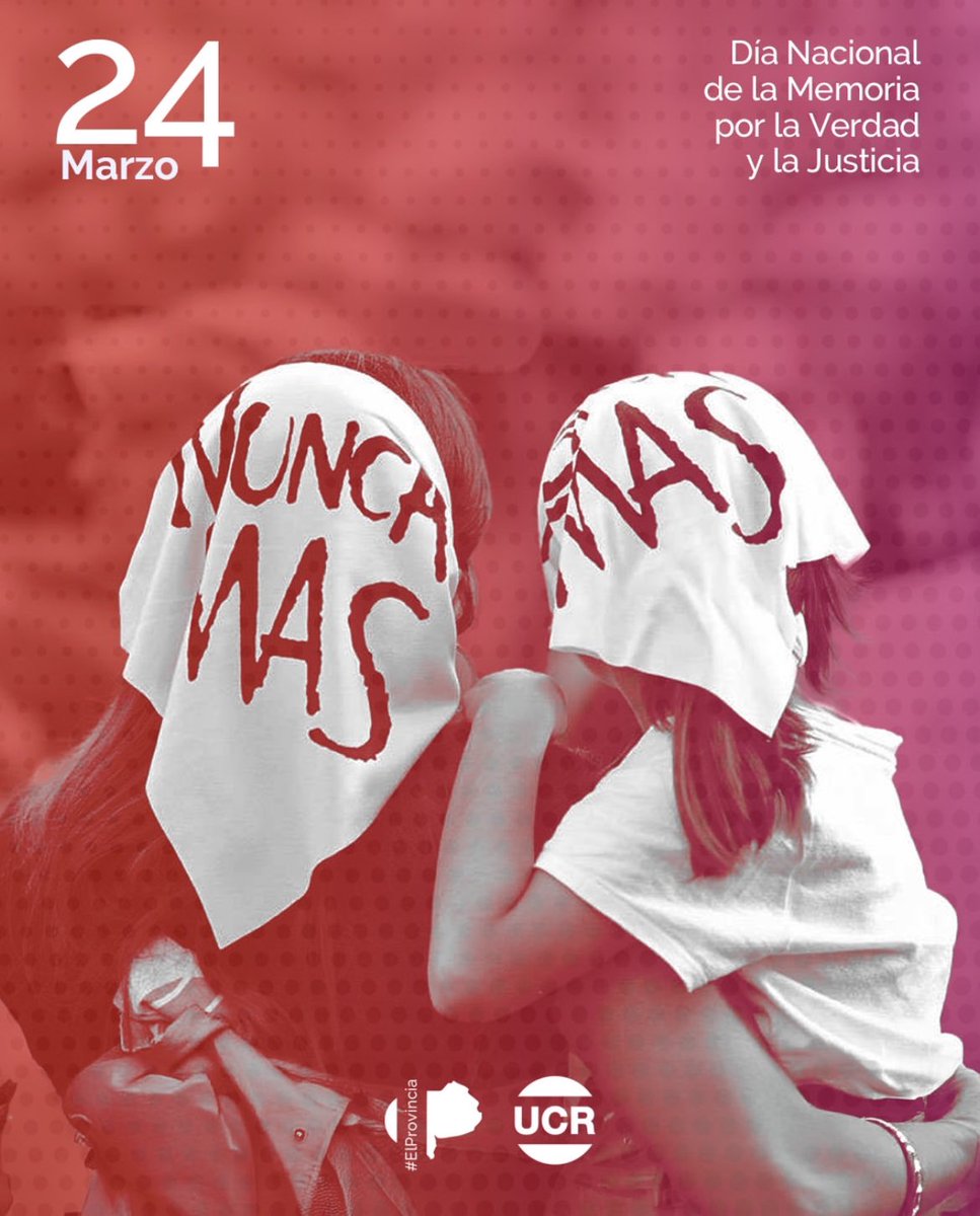 Día de la Memoria
#NuncaMas