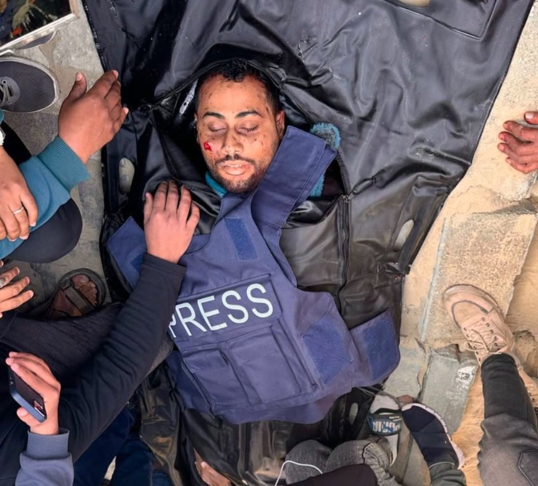 Two Journalists Killed in Israeli strikes in Gaza today. Hussam Shabat and
Mohammad Mansour were killed after Israeli forces carried Strikes in Gaza.  208 journalists have been killed in Israeli attacks since October 2023 in Gaza.