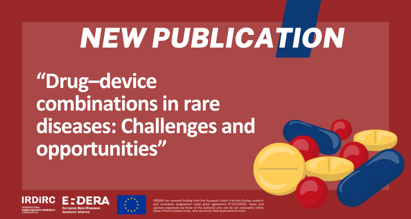 📑New IRDiRC Publication 

We are thrilled to announce that our latest article: "Drug–device combinations in rare diseases: Challenges and opportunities" is now available in Drug Discovery Today.

🔗 Read the full article: doi.org/10.1016/j.drud… 

#IRDiRC #RareDiseases #DDCs