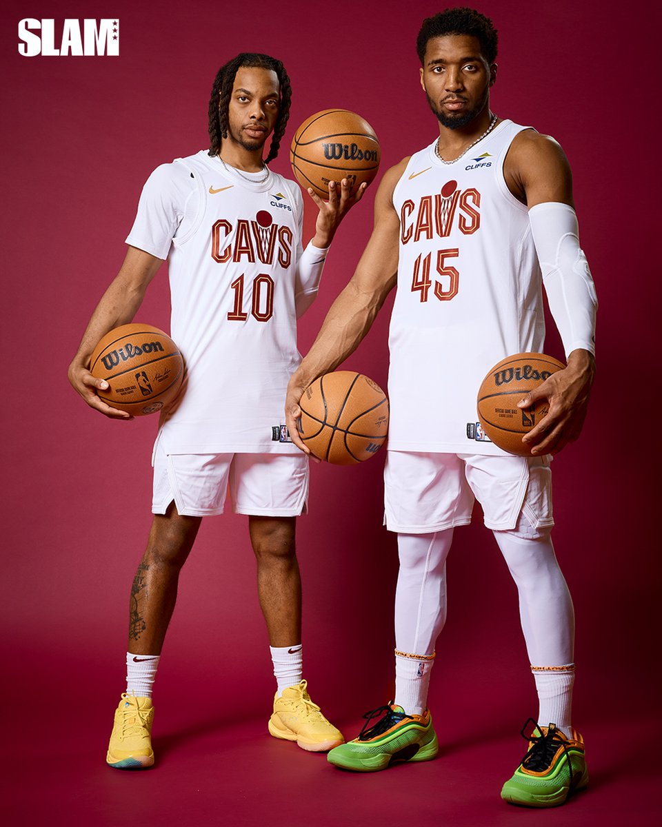 Mission: championship. 

Donovan Mitchell and Darius Garland will stop at NOTHING to raise another banner in Cleveland.