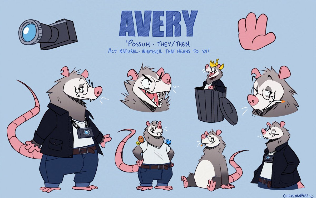 what a cool possum 😌