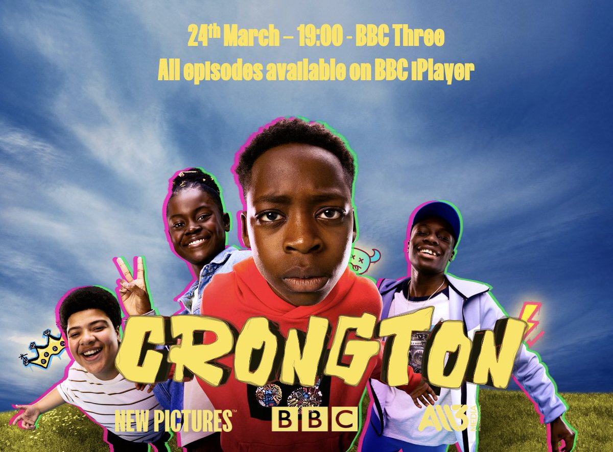 Crongton is a brand new series I Designed last year and is out NOW on <a href="/BBCiPlayer/">BBC iPlayer</a> you can also watch it tonight at 7pm on <a href="/bbcthree/">BBC Three</a> let me know your thoughts <a href="/kcilegal/">Ethosheia Hylton</a> <a href="/NewPicturesLtd/">New Pictures</a> <a href="/ArchieMaddocks/">Archie W Maddocks</a> #productiondesigner