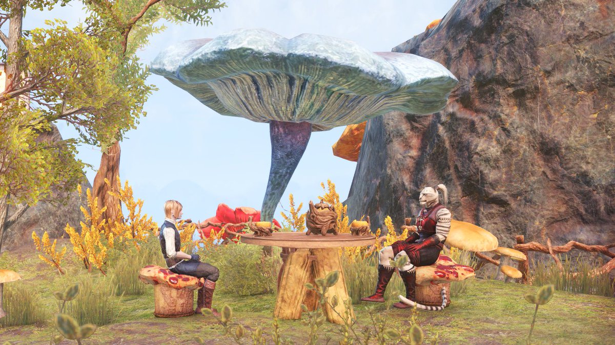 キノコ家具もうちょい増やしたい