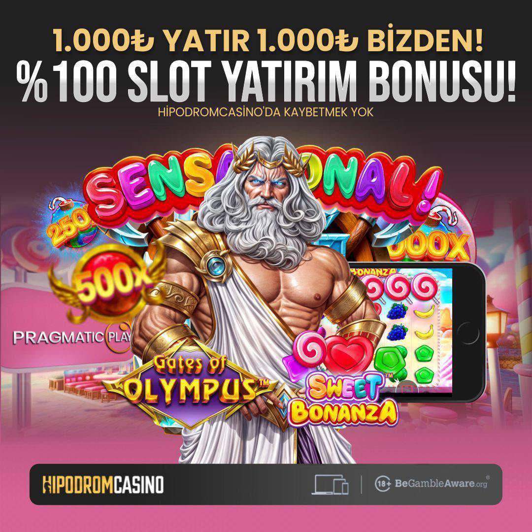 📣 KAZANMAK İSTEYENLERİN BONUSU!

🎯 1000₺ Yatır 2000₺ İle Oyna!

⚡️ Kurallar Basit ve Kolay;
💪 5x Kazan, Çekimini Ver, Hızı Farket!

🎰 Sadece slot alanında geçerlidir.

✅ Günde 1 kez kullanılabilir!

🔱 t2m.io/Hipodromgiris