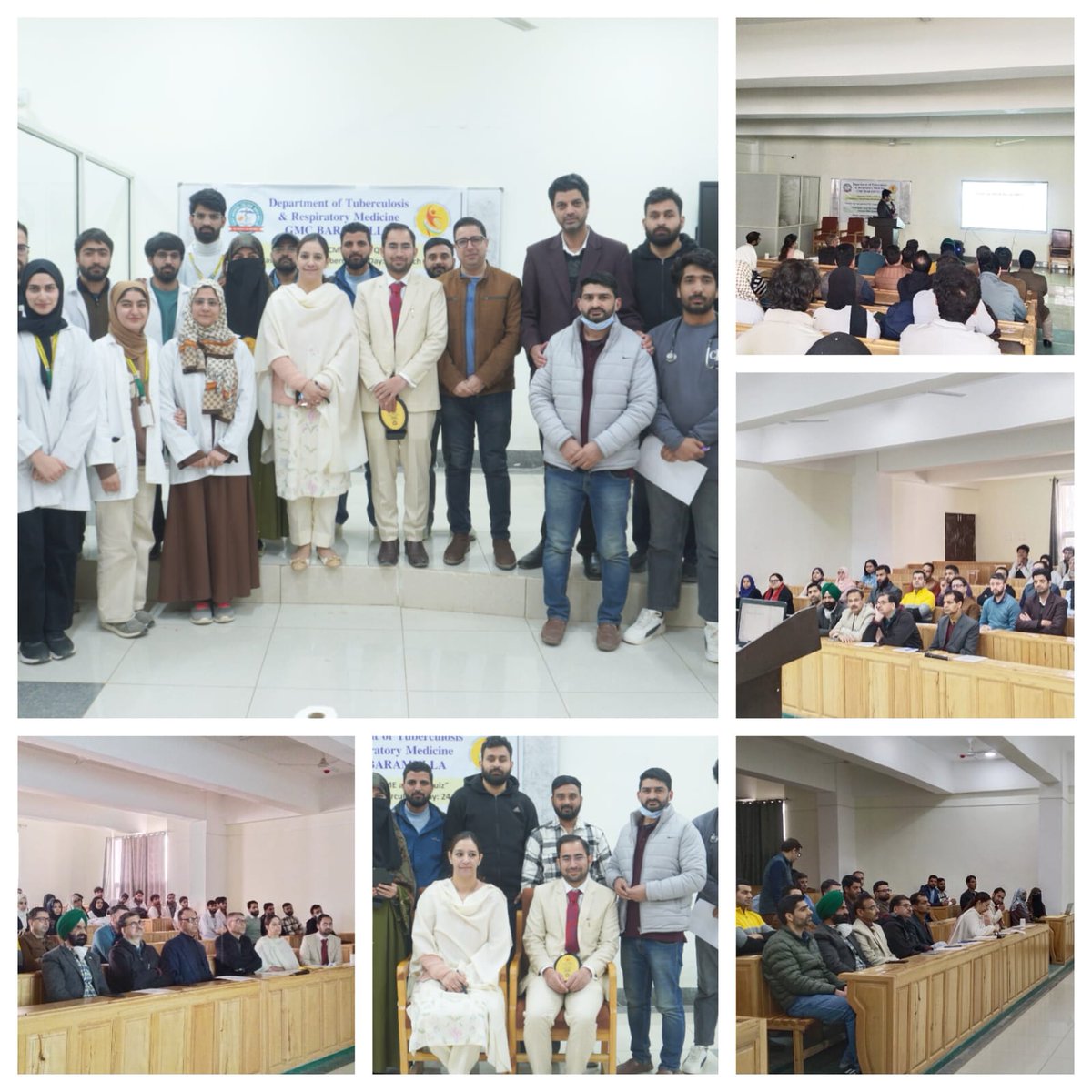 On #WorldTBDay, the Dept. of TB &amp; Respiratory Medicine, GMC Baramulla, organized a CME &amp; quiz competition, highlighting the importance of collaboration in TB diagnosis, treatment &amp; prevention.  Together, we fight TB. #EndTB #medicaleducation <a href="/diprjk/">Information & PR, J&K</a>
<a href="/sakinaitoo/">Sakina Itoo</a> <a href="/JPNadda/">Jagat Prakash Nadda</a>