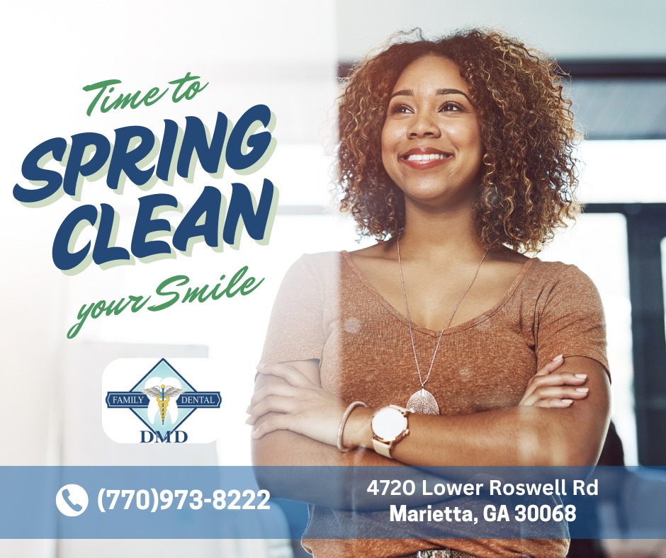 MansouriDMD's tweet photo. Spring into a fresh, clean smile! 🌷 Now’s the perfect time for a dental cleaning to remove winter’s buildup and brighten your grin for the sunny days ahead. Keep your teeth sparkling and your oral health in check this season! 🦷✨
#SpringSmile #freshstart #dentalcleaning https://t.co/T3S8bK80JE