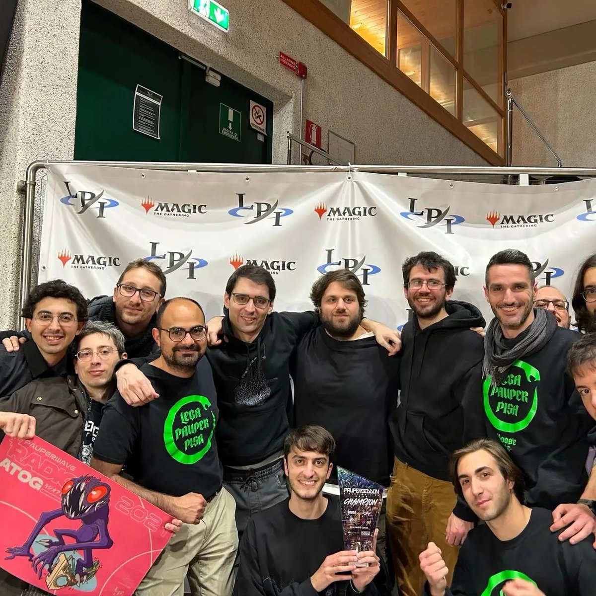Hi! I'm Lorenzo, montij on mtgo, and yesterday I got first place in Paupergeddon Lecco!
It was a blast, the deck was so much fun to play and everybody was great!
A special thanks to my fellow Lega Pauper Pisa friends! Special thanks to <a href="/ciurlo22/">Tommaso Loss</a> for testing with me.
Robert wins!