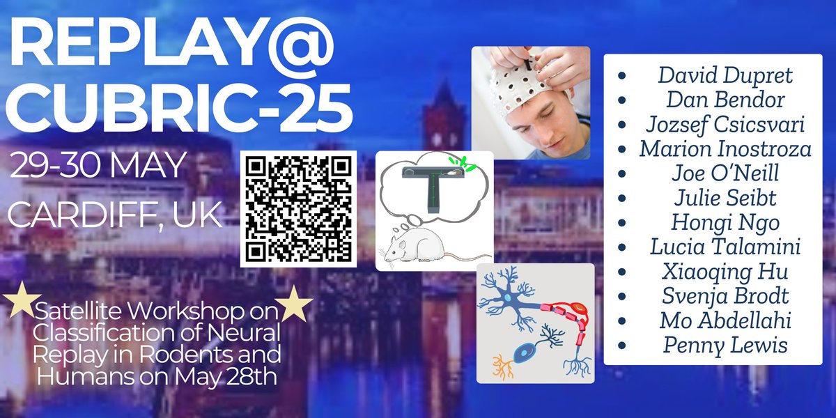 SleepSciencePo1's tweet image. Registration is open for our 4th international memory replay conference!
Check out our event page for our guest speakers, workshops and more
sleepengineering.co.uk/event-details/…