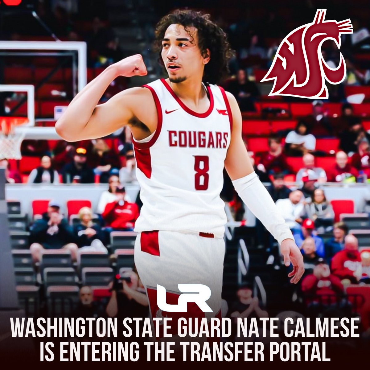 NEWS: Washington State guard Nate Calmese is entering the transfer portal, he tells <a href="/LeagueRDY/">League Ready</a>.

Calmese began his career playing one season at Lamar before playing one at Washington. He played this season at Washington State.

He averaged 15.2PPG, 4.4APG, 3.0RPG and 1.6SPG this