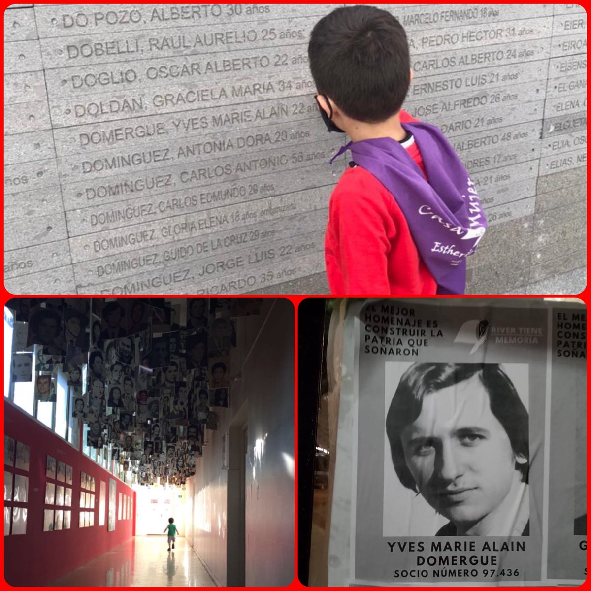 Esther Balestrino de Careaga, Presente!
Yves Domergue, Presente!
Cristina Cialceta, Presente!
Manuel Carlos Cuevas, Presente!
Mercedes Camaño, Presente!
30.000 desaparecidas y desaparecidos, Presentes! Ahora y Siempre! ✊🏿❤️
#HLVS
#24DeMarzo 
#NuncaMas
