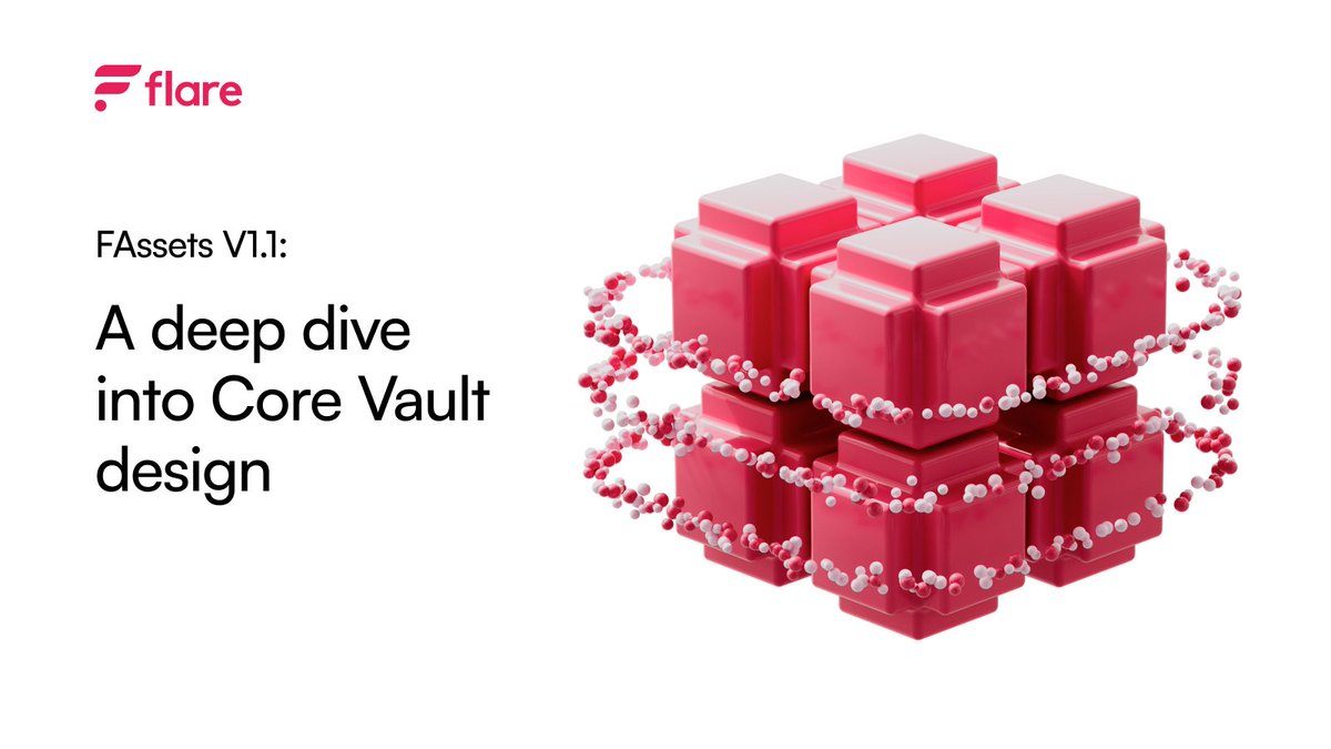 Introducing: FAssets V1.1

FAssets allows users to bring assets from non-smart contract networks onto <a href="/FlareNetworks/">Flare ☀️</a> and take advantage of the existing DeFi ecosystem.

In this iteration, a Core Vault will be deployed, which stores additional funds supporting the FAssets