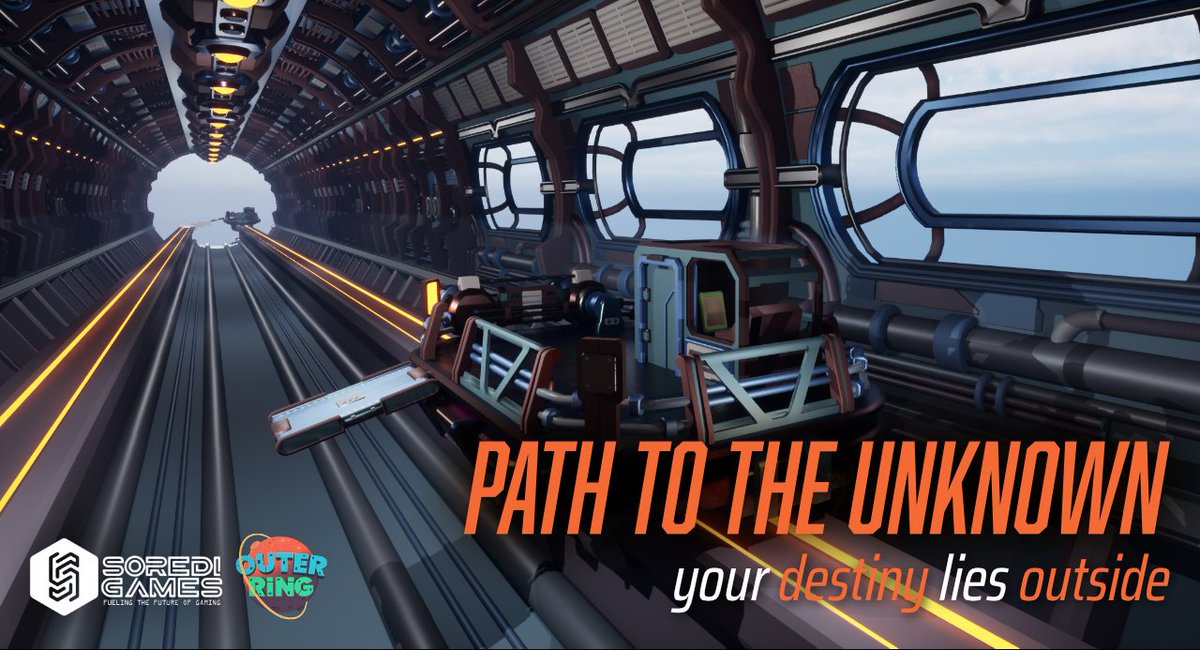 OuterRingMMO's tweet image. 🚆 Train in motion!

We’re building a new transportation system so citizens can leave #GreatSilverCity quickly and safely… well, mostly safely.

🔺 Please note: “ZeroShield™” insurance does not cover alien wildlife attacks, dimensional anomalies, or reckless decisions. Once