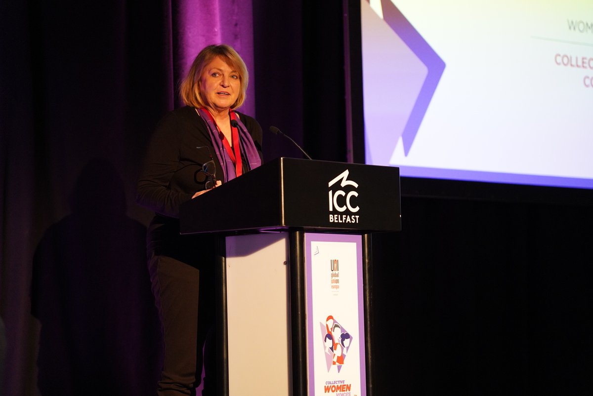 Renate Wapenhensch from <a href="/IGBAU/">IG BAU</a> (Germany) : “Current studies show that women in part-time positions work just as effectively as their full-time colleagues. Yes, but women are still underrepresented in management positions.”