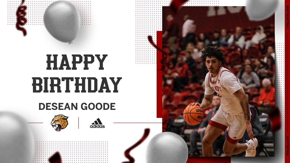 IU Indy Men's Basketball (@iuindy_mbb) on Twitter photo Join us in wishing DeSean Goode (<a href="/goode_desean/">DeSean Goode ๐</a>) a Happy Birthday๐ฅณ
Attack the day, DGโผ๏ธ Join us in wishing DeSean Goode (<a href="/goode_desean/">DeSean Goode ๐</a>) a Happy Birthday๐ฅณ
Attack the day, DGโผ๏ธ