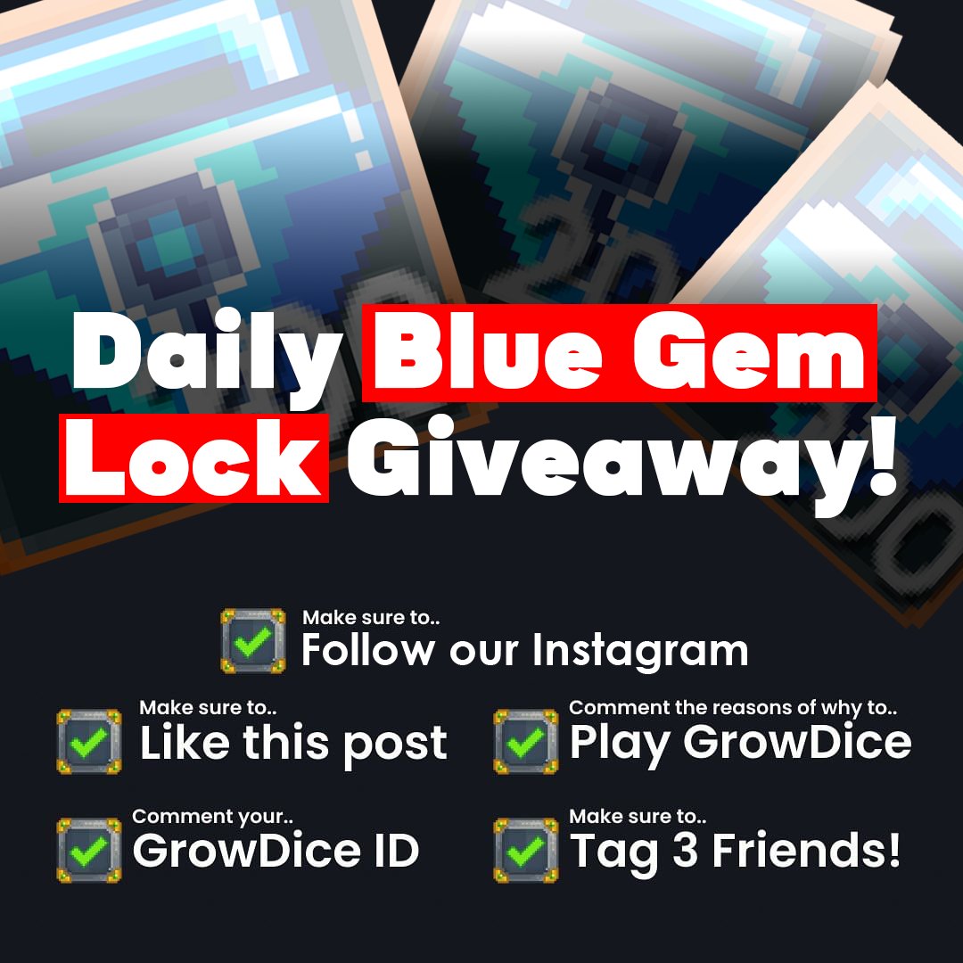 playbetdice's tweet photo. Did you win or not? Comment down below.
Free promo code: Z6laMQFF
#growtopia #growtopiaindonesia #growtopiagame #growtopiamemes https://t.co/locStsNSEB