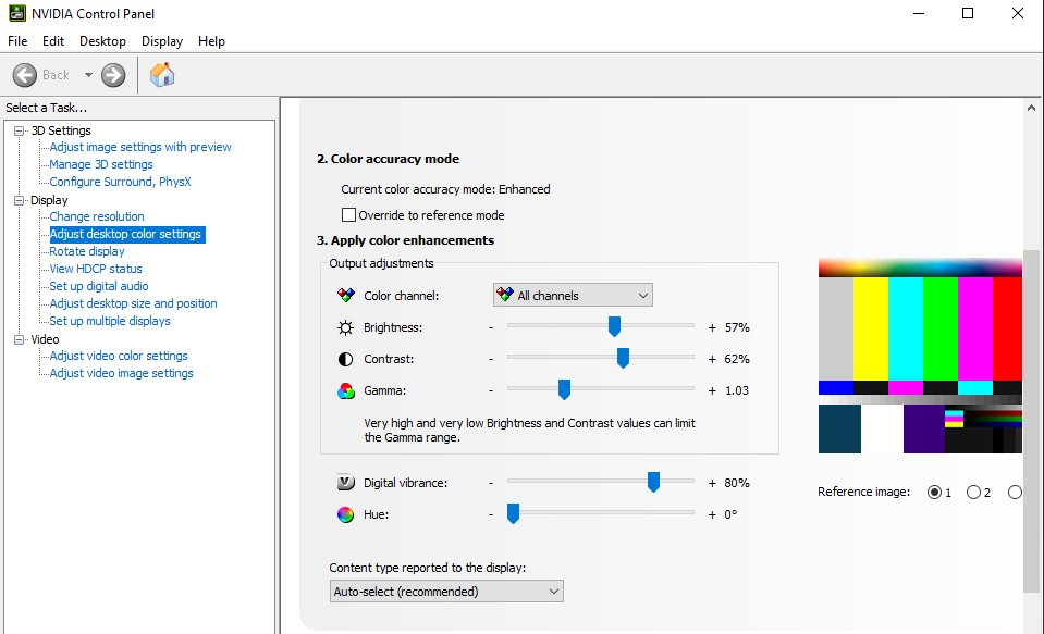 nvidia settings for valorant