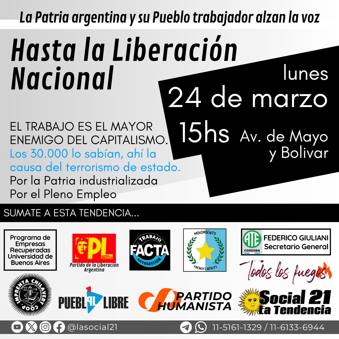 Nos vemos en la plaza.