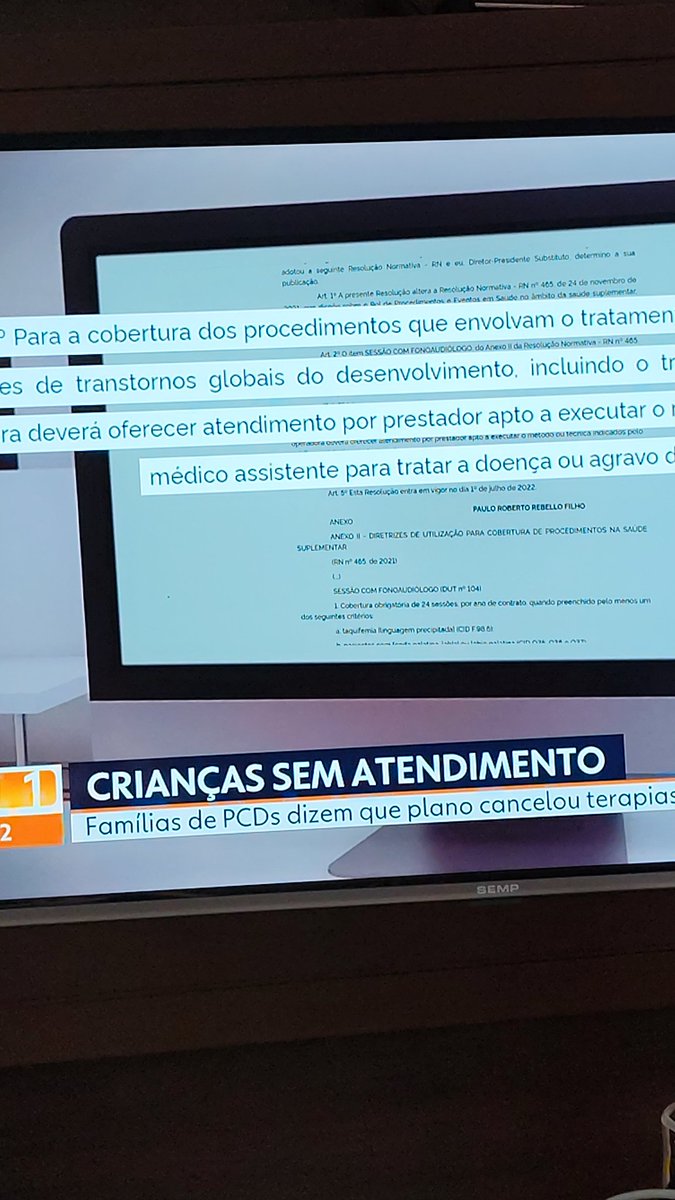 #RJ1
Minha amiga perdeu o acesso aos atendimentos do filho mesmo com as prestações em dia.
#autismo #pcd
