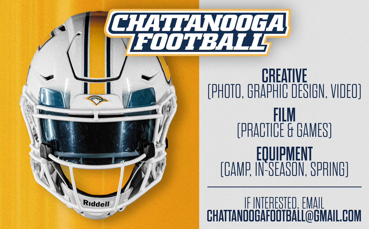 GoMocsFB's tweet image. 📲 Calling all UTC Students!! Want to work in sports? Well this is a great start to get that resume going!