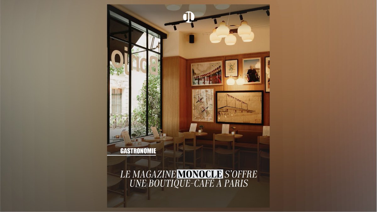 Monocle ouvre son café-boutique à Paris : design, culture et espresso ✨

La marque média, qui compte déjà une poignée d'adresses physiques à travers le monde, inaugure ces jours-ci son nouvel espace #retail à Paris. 

L'article ici : journalduluxe.fr/fr/lifestyle/m…

#luxe #journalduluxe