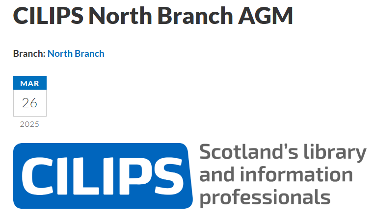 CILIPS North Branch tweet media