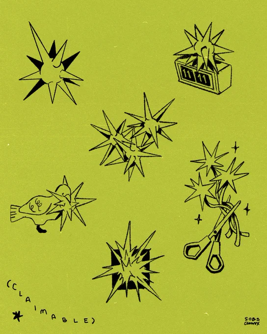 bolts tatt flash sheet! (non-repeatable) 750php/25usd ea. DM to claim!