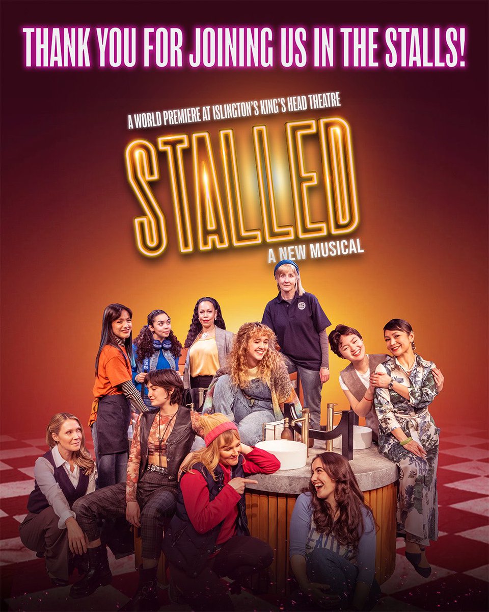 stalledmusical's tweet photo. It has been an honor and a joy to get to share this story with you all, even in the most unexpected places (the stalls)! https://t.co/Oaaen70tK5
