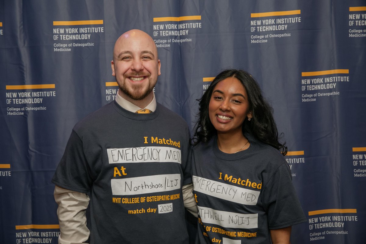 NYITCOMDO's tweet photo. Congratulations on your Matches! If you missed any of the celebration you can rewatch it on Facebook. https://t.co/ZJC1JgGBOZ  

Click here for more photo https://t.co/em3nJaE3XE    
 
#Match2025 #MatchWeek #FutureDO #ChooseDO #nyitcomclassof2025 #nyitcomalumni  @aoafordos https://t.co/HUanbTptAu