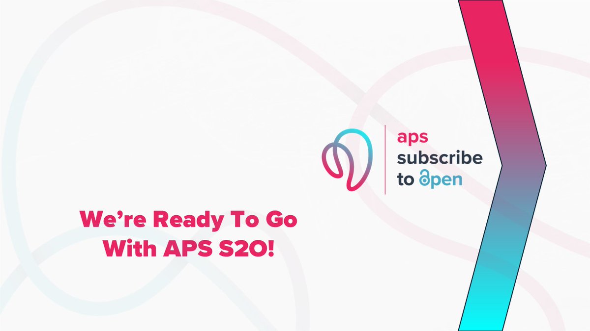 APS Publications (@apspublications) on Twitter photo Exciting news! @apspublications is proud to announce successful implementation of Subscribe to Open, achieving our goal of making 10 <a href="/APSPhysiology/">American Physiological Society</a> primary research journals fully #OpenAccess in 2025 through #S2O. ow.ly/Kwt650VnuCu
#Subscribe2Open #SupportSocietyJournals Exciting news! @apspublications is proud to announce successful implementation of Subscribe to Open, achieving our goal of making 10 <a href="/APSPhysiology/">American Physiological Society</a> primary research journals fully #OpenAccess in 2025 through #S2O. ow.ly/Kwt650VnuCu
#Subscribe2Open #SupportSocietyJournals