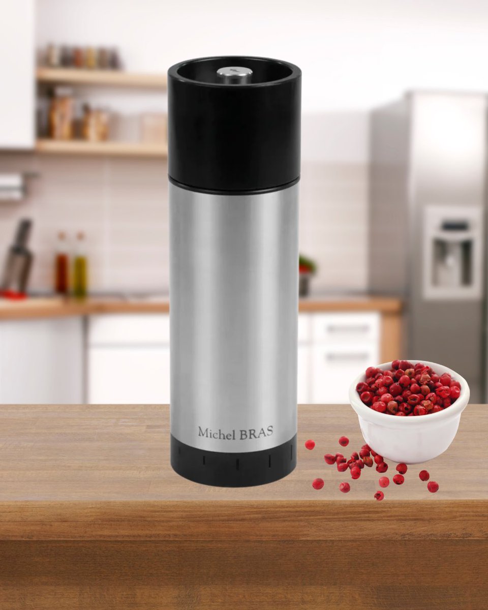 TaylorEyeW's tweet image. Unlock the full flavour of your spices &amp;amp; herbs with the Kai "Le Moulin" Mill 🌿✨ Precision grinding meets elegant design—perfect for home chefs &amp;amp; food lovers! #KaiKnives #LeMoulin #KitchenEssential