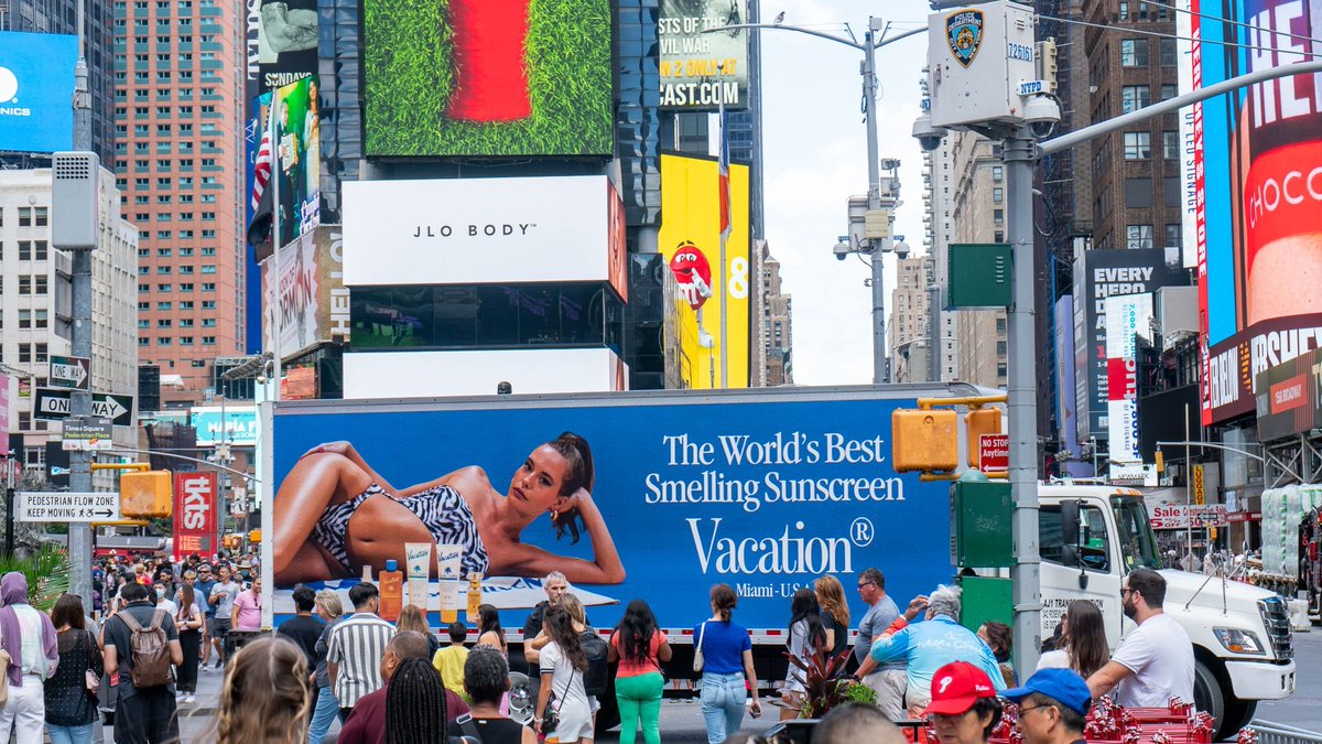 Tshea0314's tweet photo. Vacation Inc. brings retro fun to SPF! From the creators of @Poolsuite, their iconic sunscreen captures 80s summer vibes. Catch their products at Ulta Beauty &amp; Target, and make SPF the best part of your sunny days. Lather up, feel like a postcard, &amp; enjoy! @vacation_inc https://t.co/9UqFS1wVwp