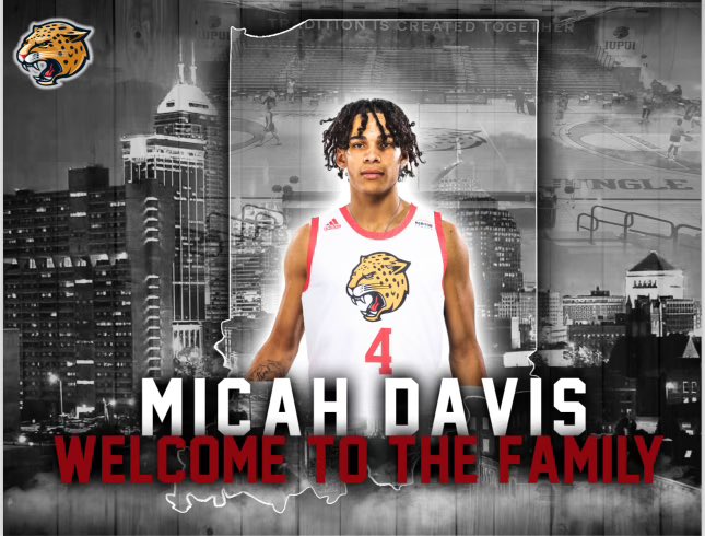 micah davis (@_mdavisss) on Twitter photo I am very thankful and appreciative for this past year at Eastern Kentucky!Thanks to the coaches/players for the experience I got there. Thanks to all the schools that reached out.
I would like to announce that I have committed to IU Indy! Go Jags! <a href="/CoachCorsaro/">Paul Corsaro</a> <a href="/iuindy_mbb/">IU Indy Men's Basketball</a> I am very thankful and appreciative for this past year at Eastern Kentucky!Thanks to the coaches/players for the experience I got there. Thanks to all the schools that reached out.
I would like to announce that I have committed to IU Indy! Go Jags! <a href="/CoachCorsaro/">Paul Corsaro</a> <a href="/iuindy_mbb/">IU Indy Men's Basketball</a>