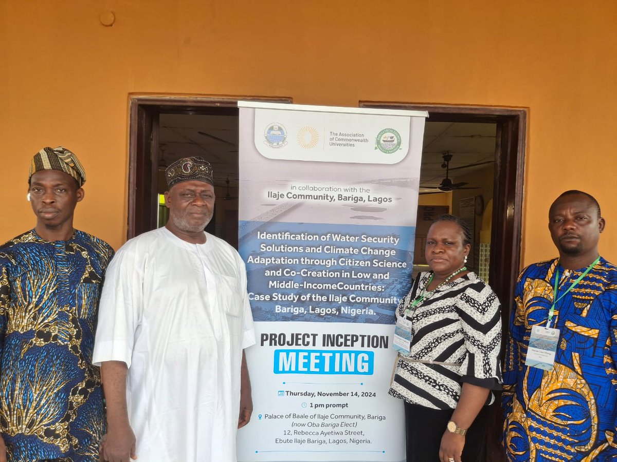 SCEPACE (@scepaceorg) on Twitter photo Through the ACU-UNILAG Water Security Project, funded by the <a href="/The_ACU/">The Association of Commonwealth Universities</a> and implemented in partnership with the <a href="/UnilagNigeria/">University of Lagos</a> and <a href="/barigalcda/">Bariga Local Council</a>, we are working with communities like Ilaje to bridge the gap between water insecurity and sustainable solutions. Through the ACU-UNILAG Water Security Project, funded by the <a href="/The_ACU/">The Association of Commonwealth Universities</a> and implemented in partnership with the <a href="/UnilagNigeria/">University of Lagos</a> and <a href="/barigalcda/">Bariga Local Council</a>, we are working with communities like Ilaje to bridge the gap between water insecurity and sustainable solutions.