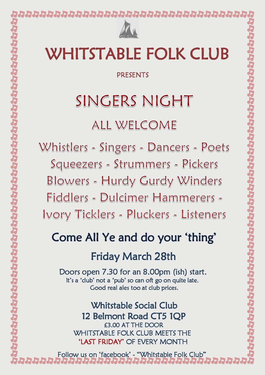 Supporters of The Whitstable Social Club tweet media