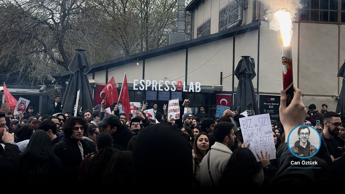 rasinemaatlasi's tweet photo. Bilgi Üniversitesi’nde Espresslolab şubesini mühürleyen öğrencilere SELAM OLSUN https://t.co/E2243UtZcp