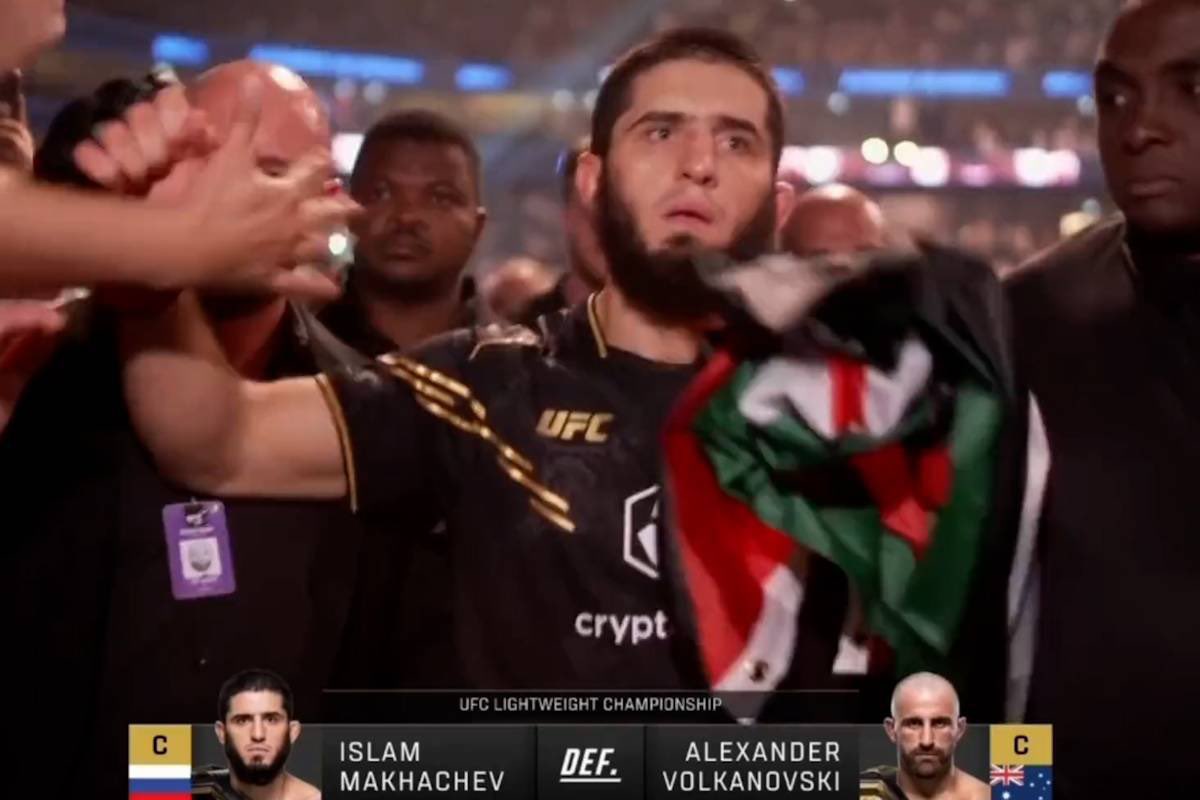 Islam Makhachev:

“Imagine if 900 people died in 4 days in any other country - the whole world would be talking about it &amp; mourning. But this is Gaza &amp; the whole world is just silent watching a nation being killed, who fears none &amp; will defend their land until their last breath.”