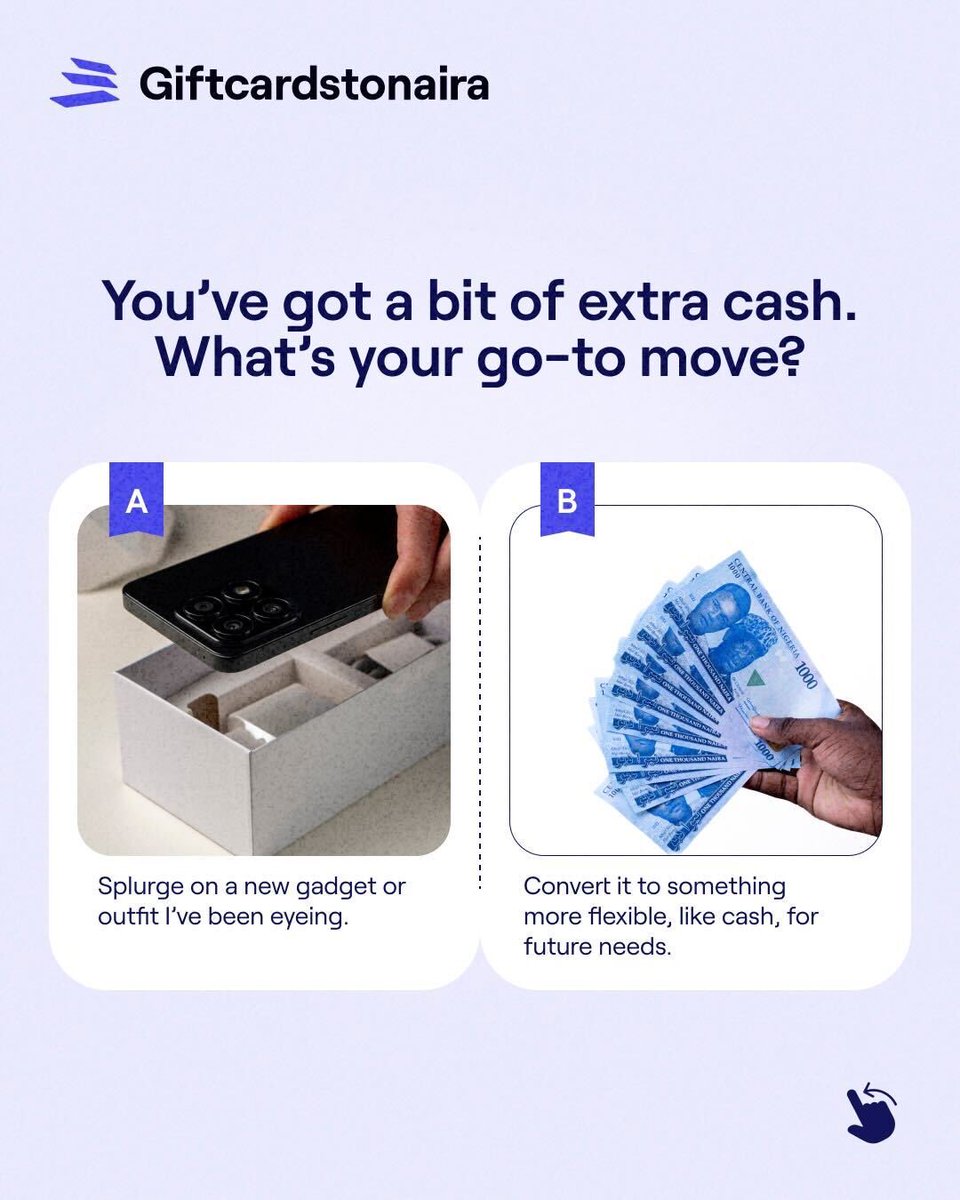 gctonaira's tweet image. Spender or saver? Take our quiz and find out how you handle your money!

#Gctn #GctnQuiz #SmartSpender #MondayMotivation