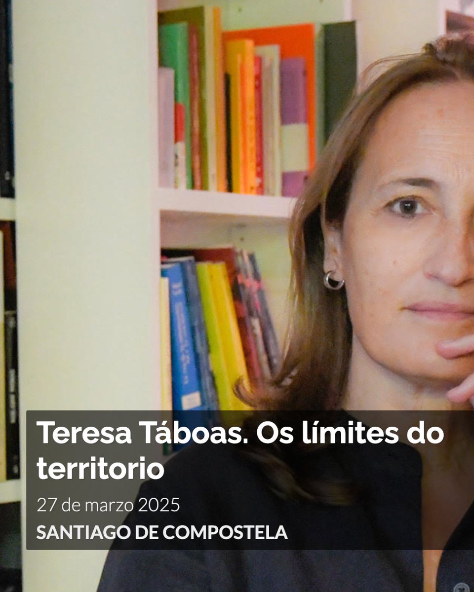Consello da Cultura Galega (@consellocultura) on Twitter photo ✅Na sesión de marzo do ciclo #Pensarmos que coordina <a href="/clia_g/">🛰 A Celia P. Porto 🛰</a>, participa a recoñecida arquitecta Teresa Táboas para falar dos límites do territorio. Coma sempre, en formato dialogado, nesta ocasión con Juan Creus de <a href="/CREUSeCARRASCO/">CREUSeCARRASCO</a>.
consellodacultura.gal/evento.php?id=… ✅Na sesión de marzo do ciclo #Pensarmos que coordina <a href="/clia_g/">🛰 A Celia P. Porto 🛰</a>, participa a recoñecida arquitecta Teresa Táboas para falar dos límites do territorio. Coma sempre, en formato dialogado, nesta ocasión con Juan Creus de <a href="/CREUSeCARRASCO/">CREUSeCARRASCO</a>.
consellodacultura.gal/evento.php?id=…