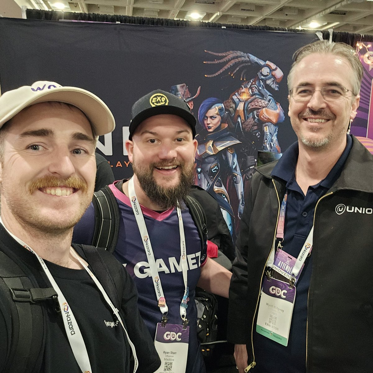 Jase Probert (@jasethewizard) on Twitter photo <a href="/theunioverse/">UNIOVERSE</a> Sorry <3 
We (<a href="/maddoxmakesart/">MaddoxMakes l Communities</a>) had a great chat at the booth with <a href="/wyethridgway/">Wyeth</a> too! 
Excited for what's coming this year for you! <a href="/theunioverse/">UNIOVERSE</a> Sorry <3 
We (<a href="/maddoxmakesart/">MaddoxMakes l Communities</a>) had a great chat at the booth with <a href="/wyethridgway/">Wyeth</a> too! 
Excited for what's coming this year for you!