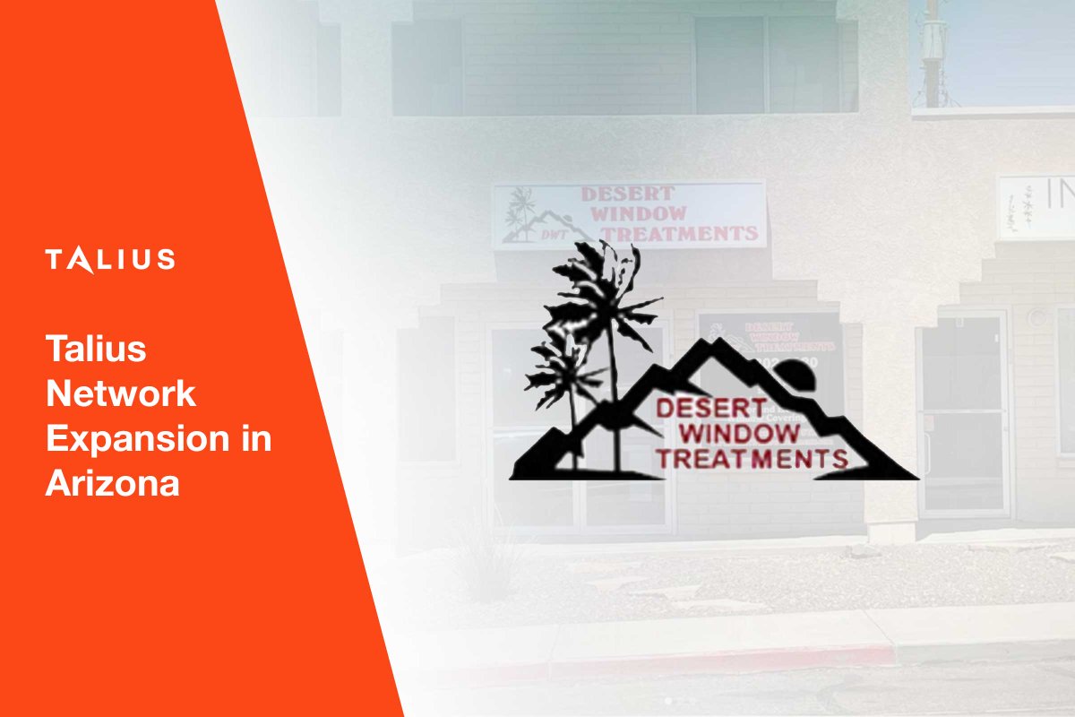 Talius is proud to welcome Desert Window Treatments as our new dealer in Arizona. With intense sun year-round, our screens are designed to block harsh UV rays, lower indoor temperatures by up to 13°C (23°F). talius.com/blog/ #talius #HabitatScreens #protectedbytalius