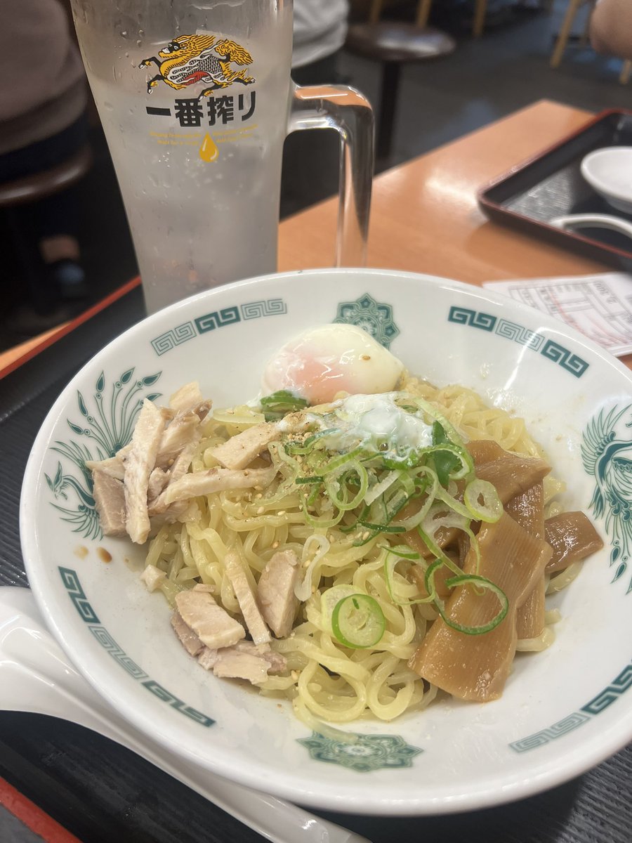 日高屋で飲んだかー