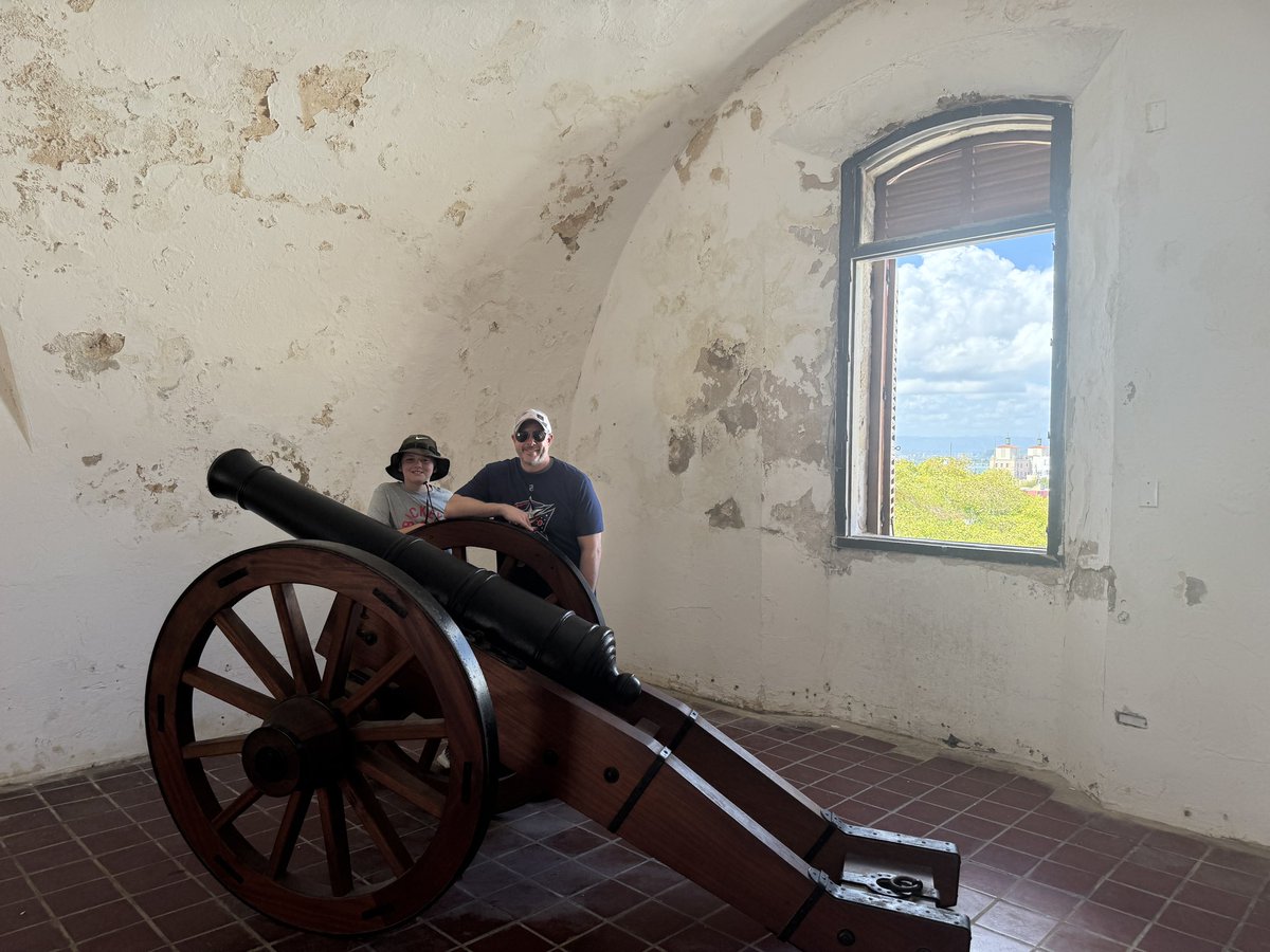 Nicholas Kman (@drnickkman) on Twitter photo Representing <a href="/BlueJacketsNHL/">Columbus Blue Jackets</a> while in <a href="/discover_PR/">Discover Puerto Rico</a> #FireTheCannon #FortFifthLine Representing <a href="/BlueJacketsNHL/">Columbus Blue Jackets</a> while in <a href="/discover_PR/">Discover Puerto Rico</a> #FireTheCannon #FortFifthLine