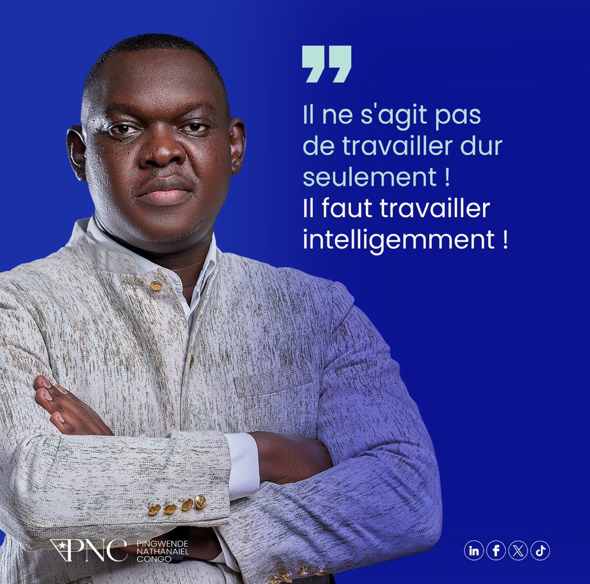 NathanaelCongo's tweet image. &quot;𝑰𝒍 𝒏𝒆 𝒔&apos;𝒂𝒈𝒊𝒕 𝒑𝒂𝒔 𝒅𝒆 𝒕𝒓𝒂𝒗𝒂𝒊𝒍𝒍𝒆𝒓 𝒅𝒖𝒓 𝒔𝒆𝒖𝒍𝒆𝒎𝒆𝒏𝒕? 𝑰𝒍 𝒇𝒂𝒖𝒕 𝒕𝒓𝒂𝒗𝒂𝒊𝒍𝒍𝒆𝒓 𝒊𝒏𝒕𝒆𝒍𝒍𝒊𝒈𝒆𝒎𝒎𝒆𝒏𝒕!&quot;

Bonne semaine à toutes à tous !

#smartworker #job #performance
#Jepenseàhautevoix
#uneautrevieestpo6ble