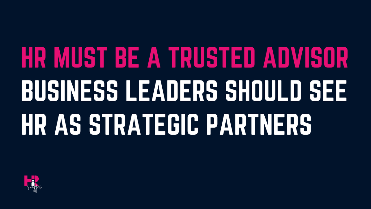 When HR is at the table, businesses make better people-driven decisions. 🏆 #HRStrategy #Leadership #HRSwagger