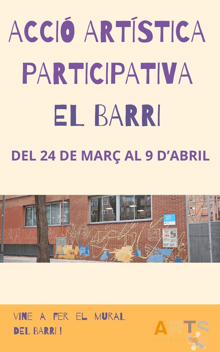 ARTS Institut Escola (@ie_arts) on Twitter photo 