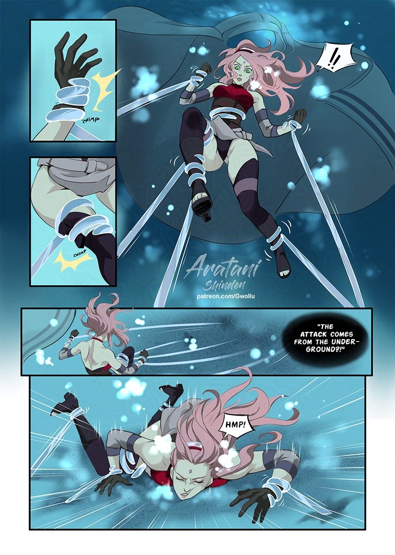 ARATANI SHINDEN  Chap 3/ PG  37 (Links on my bios! ) #Naruto #sakuraharuno  #SAKURA