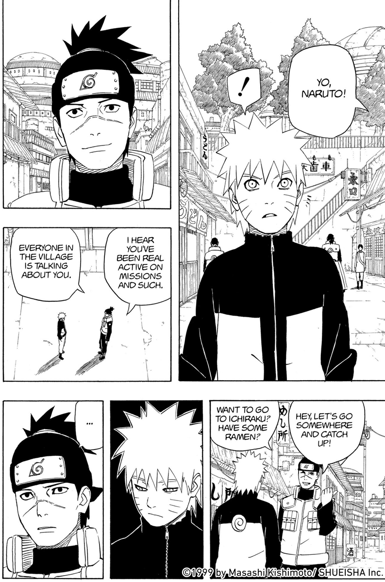 NARUTO_info_en's tweet photo. Iruka is always there for Naruto. (1/2)

#Naruto https://t.co/mJxbRptmy3