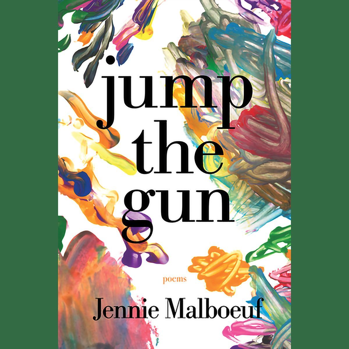 terrylkennedy's tweet image. ICYMI - JUMP THE GUN, the latest collection from UNCG Creative Writing alum Jenny Malboeuf is  available for pre-order from BOA Editions buff.ly/pFT8Ahy #UNCGAlumni #UNCGEnglish #UNCG #UNCGWay #FindYourWayHere @mfagreensboro @UNCG_ENG @UNCG_CAS @UNCG @uncgalumni