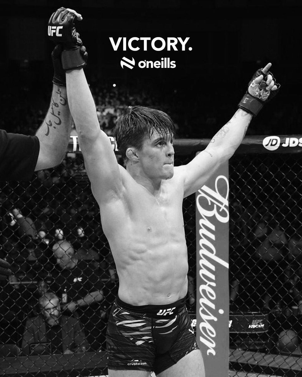 ONeillsSportsUK's tweet image. Victory. 
 
Congratulations to O'Neills athlete @DonCaolan135 for his win at @ufc London!
 
#LiveForIt